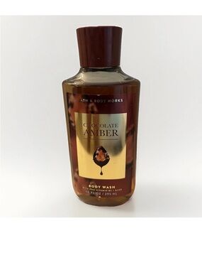 Bath & Body Works Chocolate Amber Body Wash Shower Gel, New